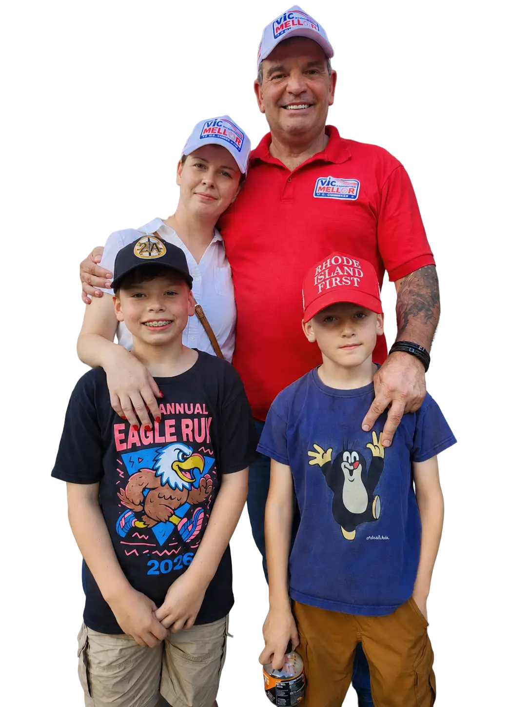Victor Mellor and Family